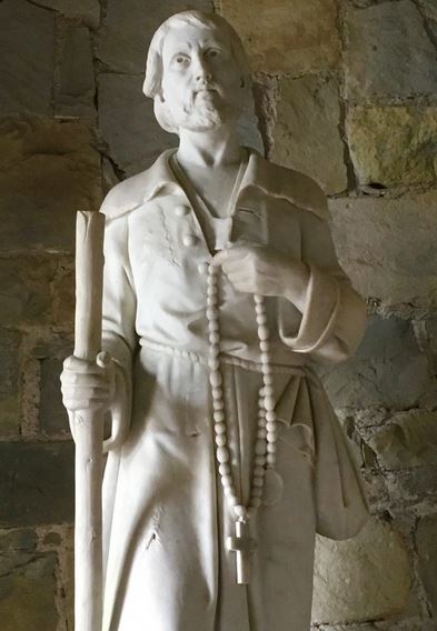 Labre-Monaghan pilgrimage moment