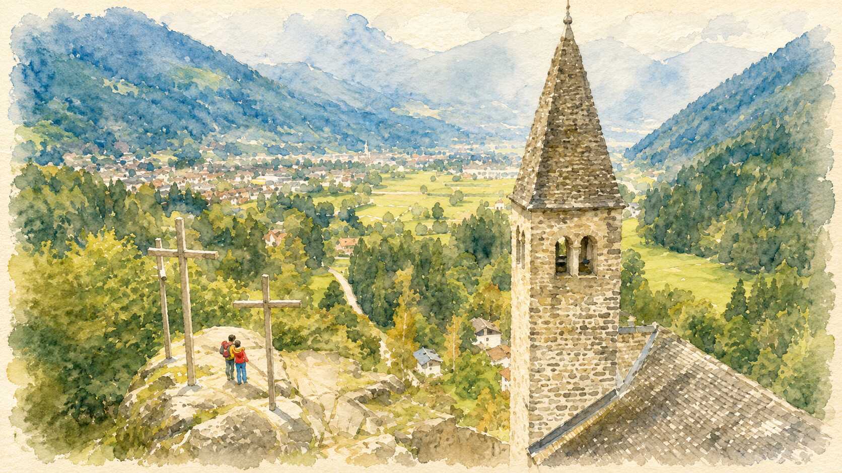 Shrine on the pilgrimage route